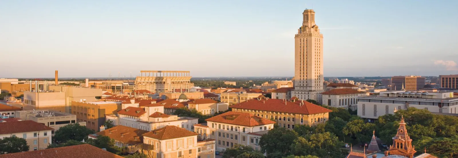 UT Austin campus with Tower